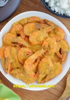 Salted egg shrimp Recipe